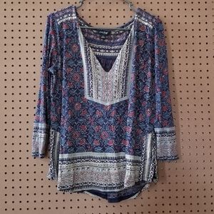 Lucky Brand | Boho Peasant Top